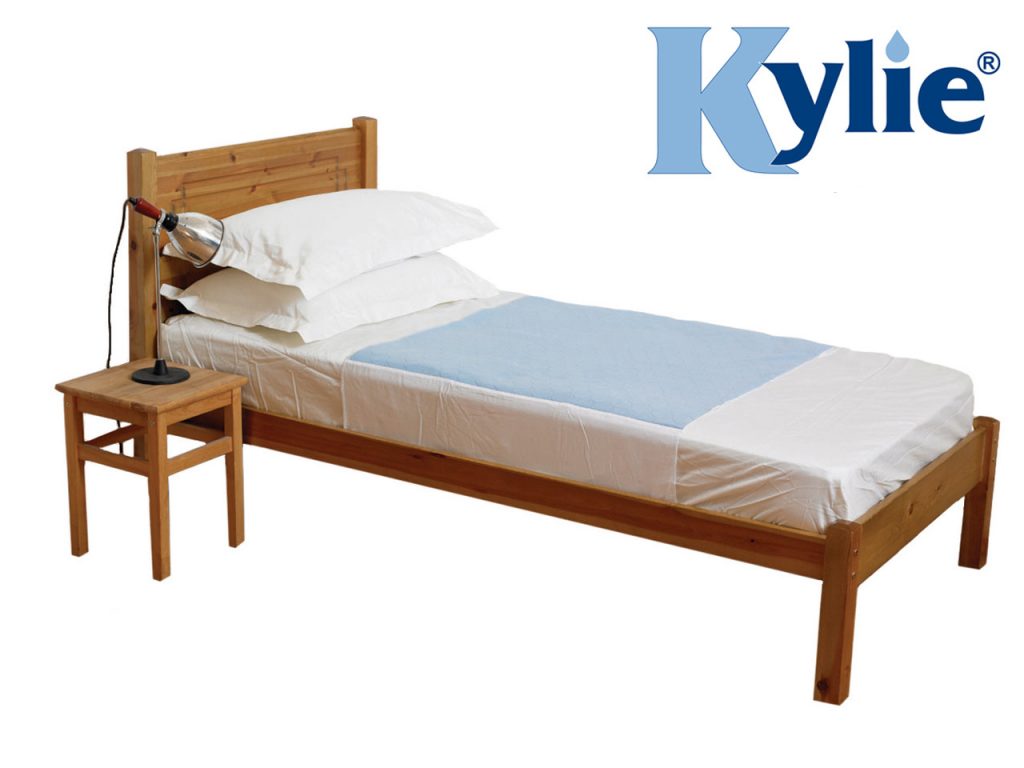 Kylie logo Blue Bed